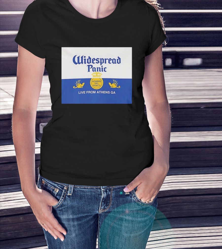 Widespread Panic Hombre Del Panico Live From Athens GA T-Shirt