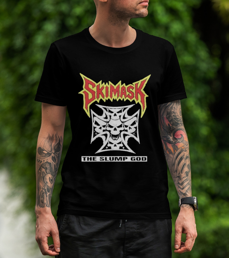 Ski Mask The Slump God Skull T-Shirt