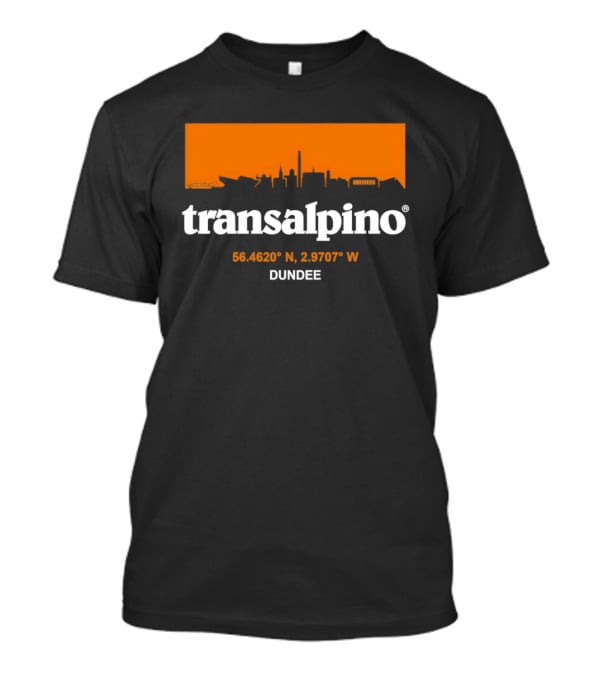 Transalpino Dundee Skyline 56.4691° N 2.9707° W T-Shirt