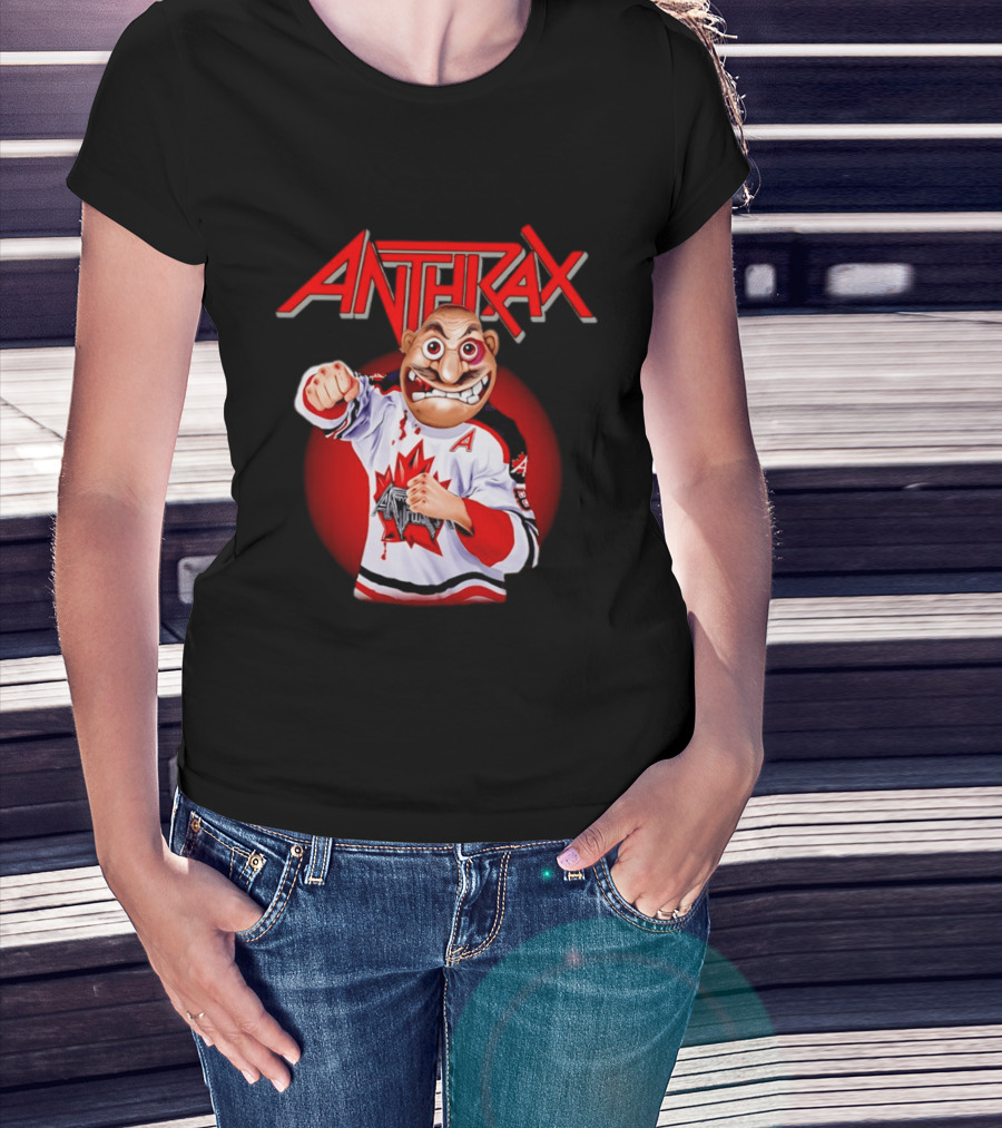 Anthrax Hockey Jersey With Mad T-Shirt