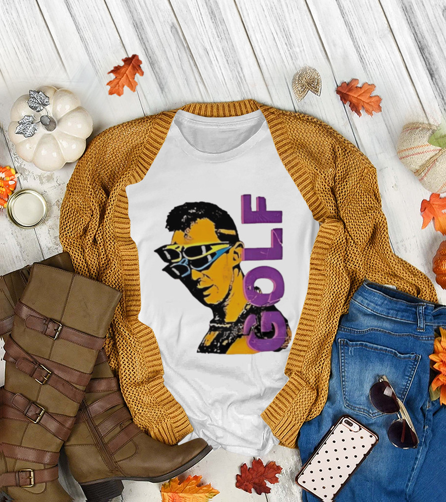 GOLF Man Sunglasses Retro Pop T-Shirt