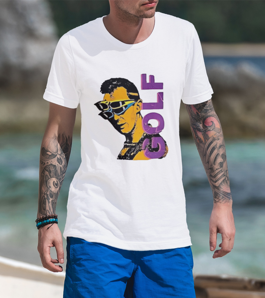 GOLF Man Sunglasses Retro Pop T-Shirt