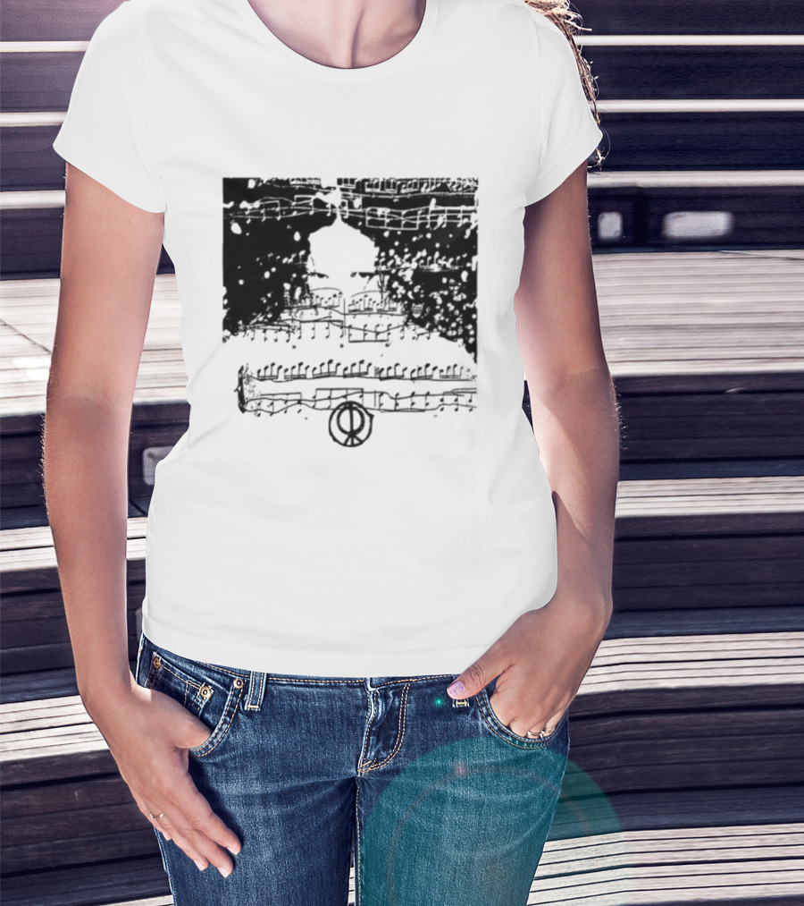 Rosalia New Era Lux In Madrid Music Note T-Shirt