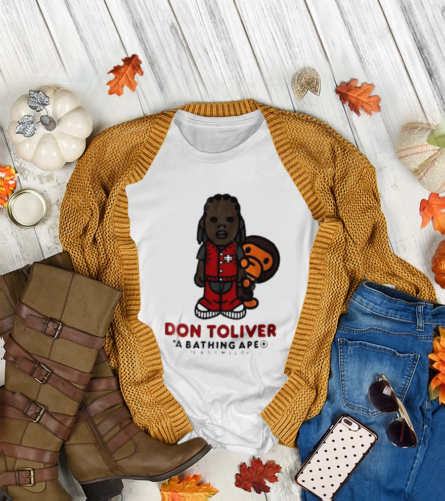 Don Toliver A Bathing Ape Baby Milo Collaboration T-Shirt