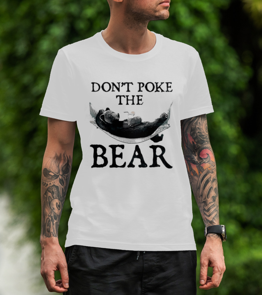 Don't Poke The Bear Black Bear Canoe Adventure T-Shirt