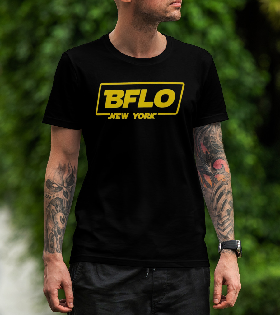 BFLO New York Star Wars Buffalo Bills Mashup T-Shirt