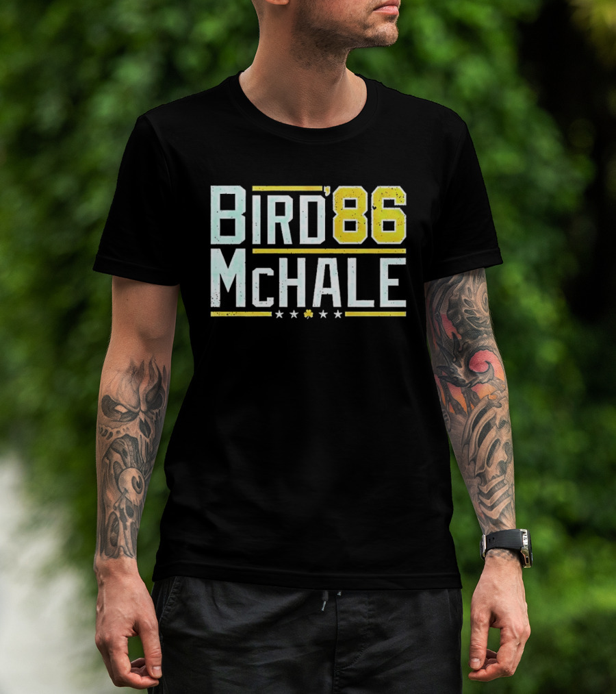 Bird '86 McHale Retro Basketball T-Shirt