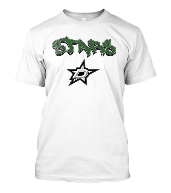 Dallas Stars Puck Yeah Hockey Skeleton NHL Fan Gear T-Shirt