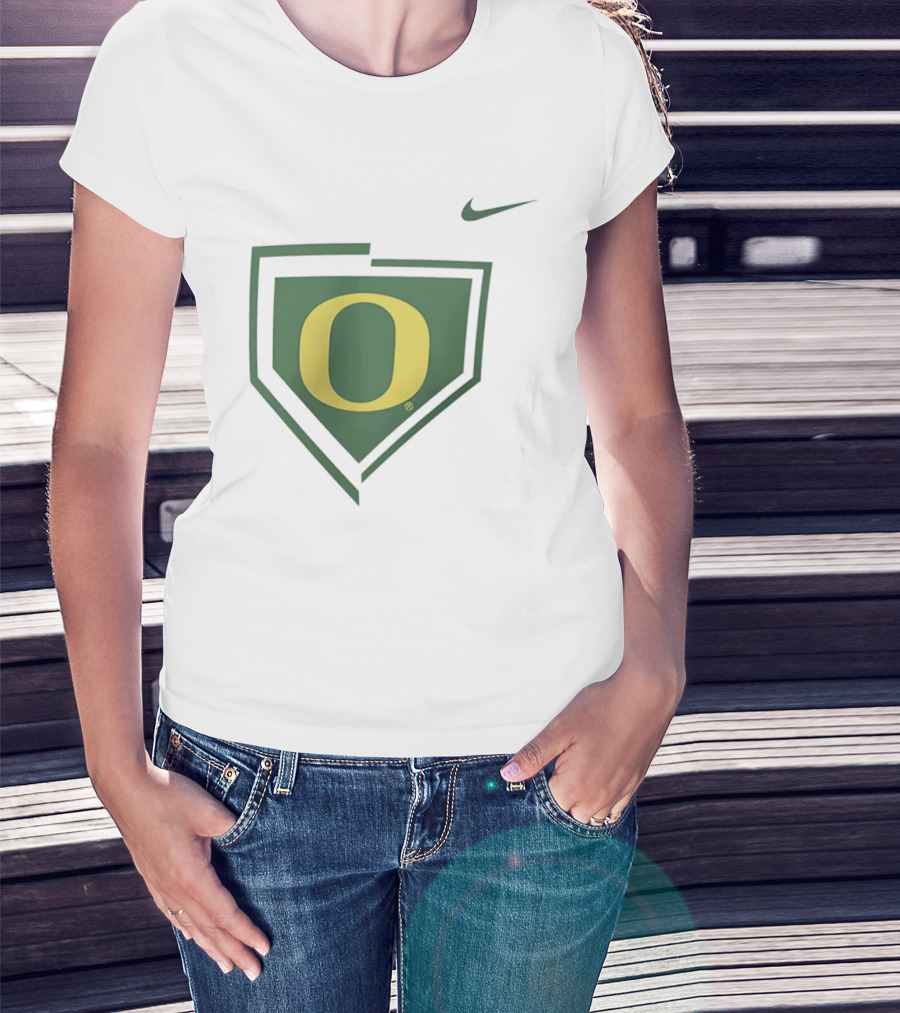 Oregon Primetime Baseball Legend Nike O Mark T-Shirt