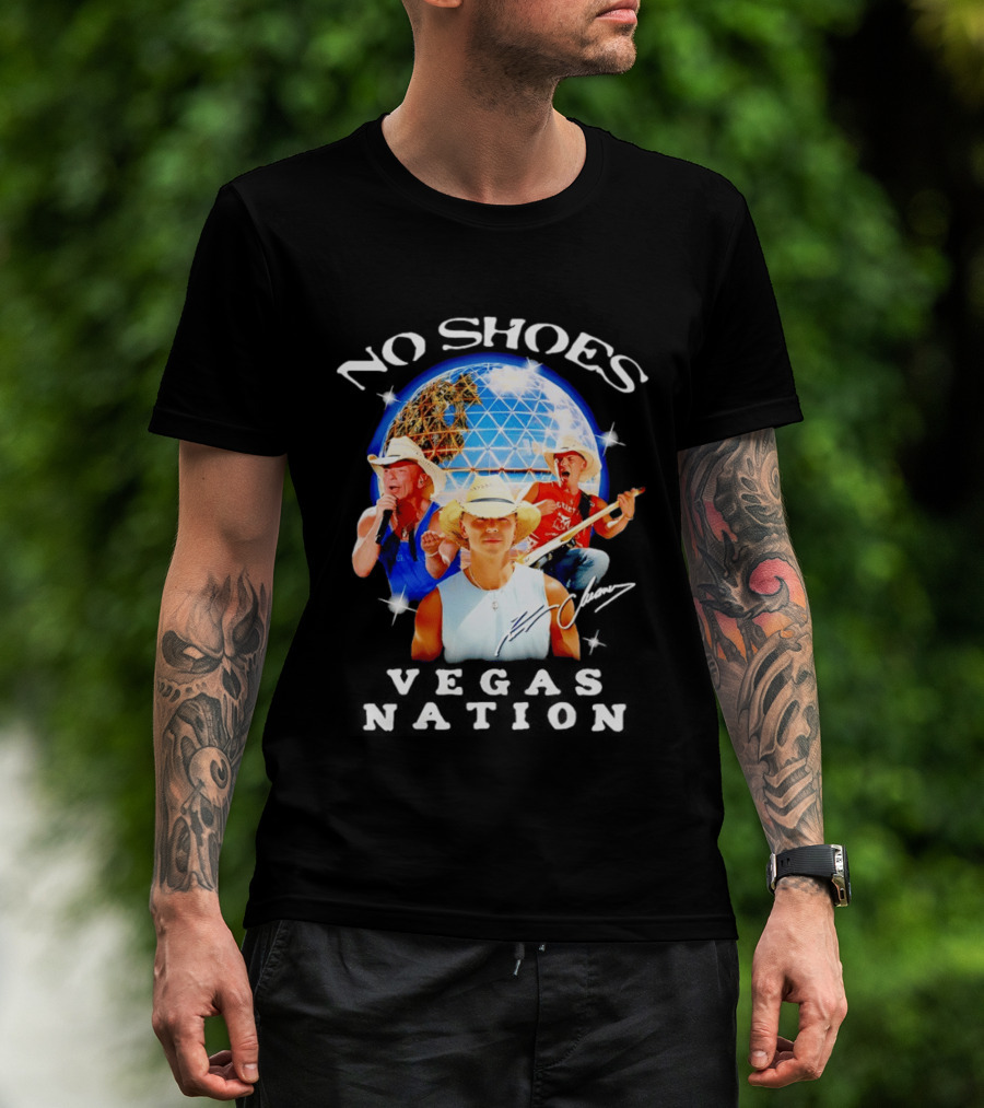 Kenny Chesney No Shoes Vegas Nation Live Music Event T-Shirt