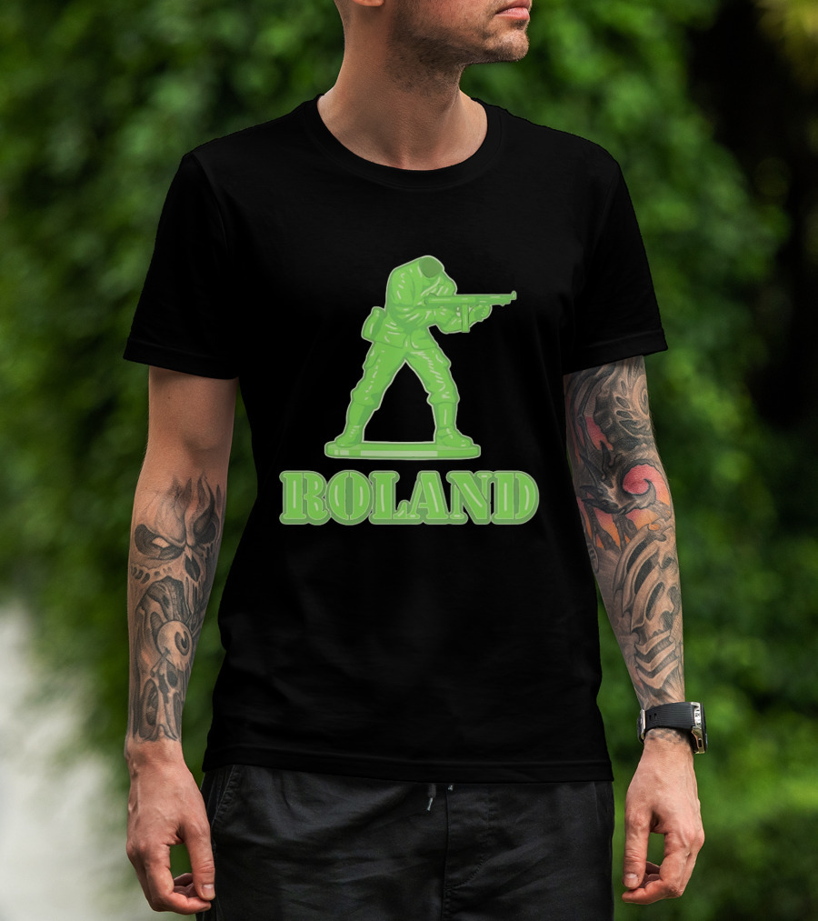 Warren Zevon Roland The Headless Thompson Gunner Retro Soldier T-Shirt