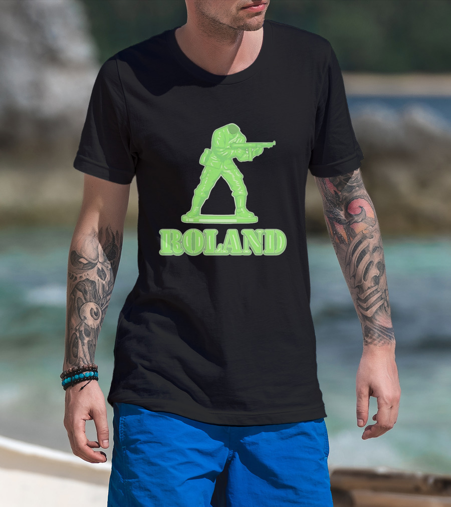 Warren Zevon Roland The Headless Thompson Gunner Retro Soldier T-Shirt