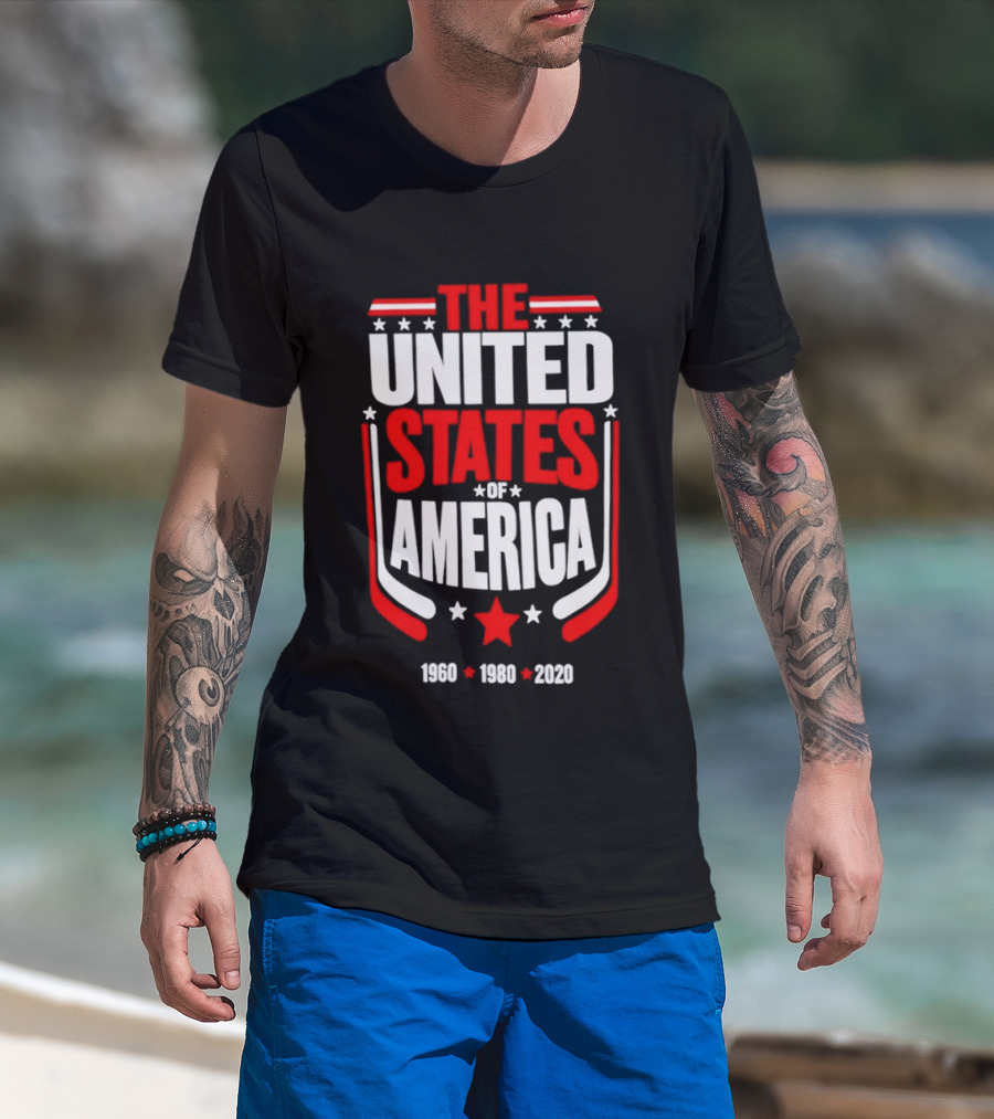 Who Do You Play For The United States Of America 1980 1996 2026 T-Shirt