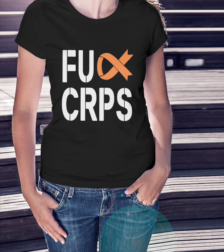 CRPS Awareness Orange Ribbon Support T-Shirt