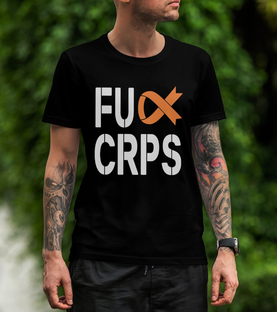 CRPS Awareness Orange Ribbon Support T-Shirt