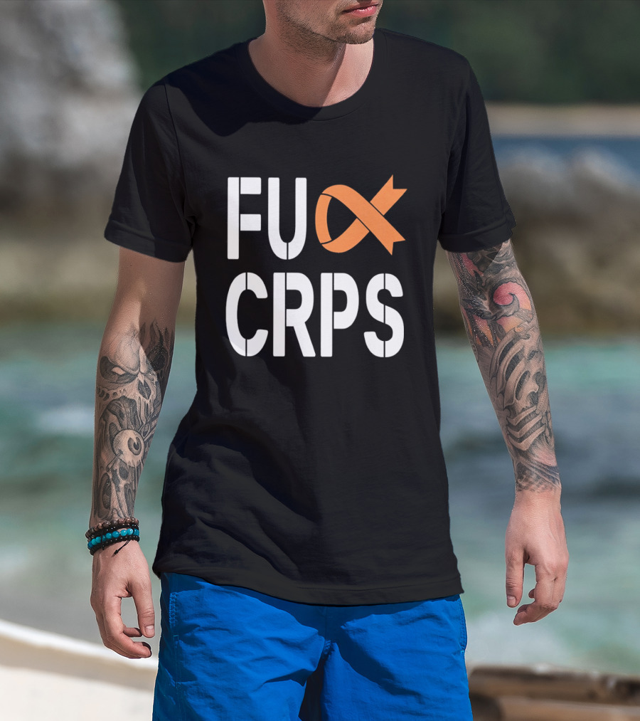 CRPS Awareness Orange Ribbon Support T-Shirt