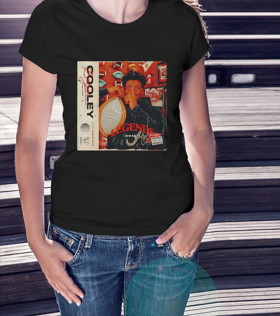 Bryson Cooley Alabama Legends MMXXVI Built By Bama Football T-Shirt