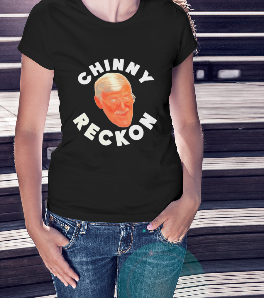 Chinny Reckon Big Face Nostalgic Expression T-Shirt