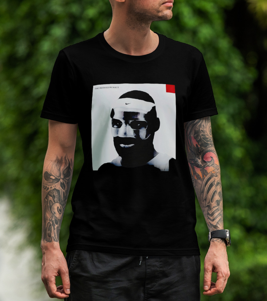 LeBron James Nike The Masked Menace Madvillain Collaboration T-Shirt
