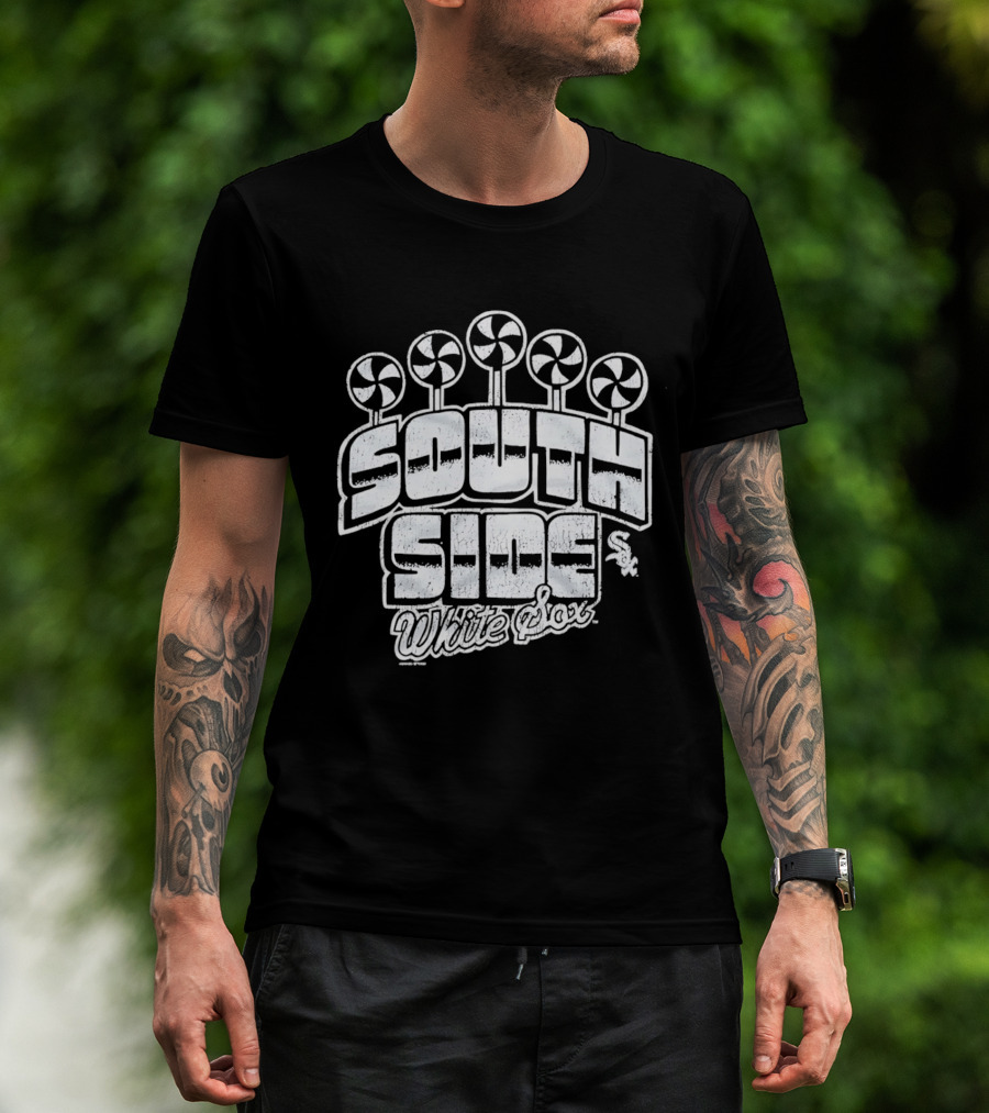 Chicago White Sox South Side Fan Windmills T-Shirt