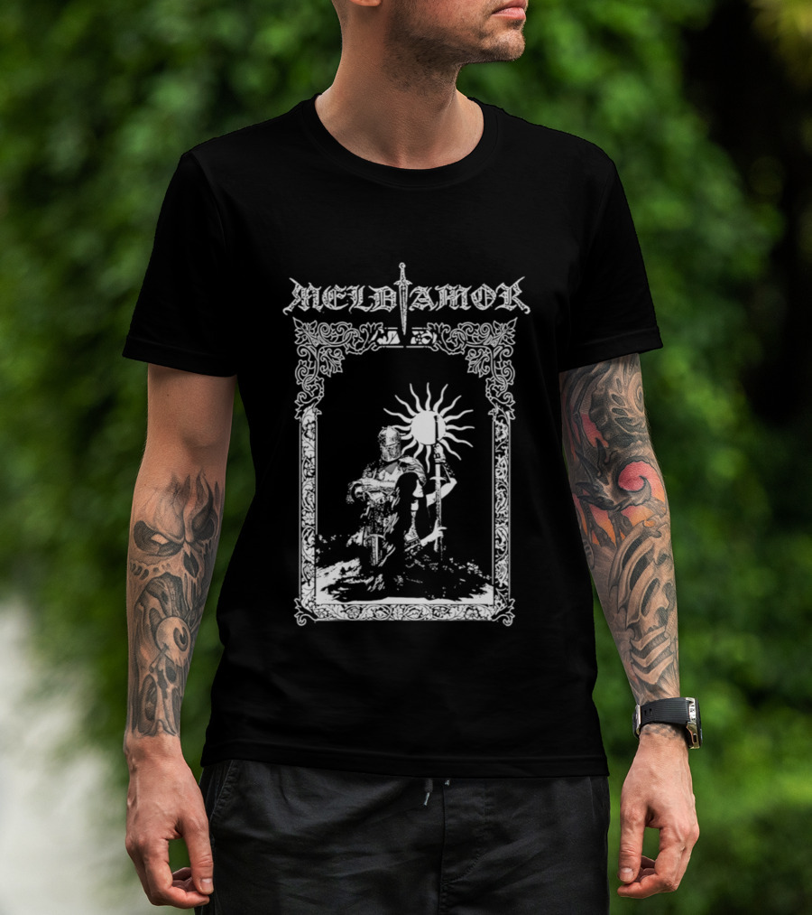 Meldamor Sword Sun Warrior Artistry T-Shirt