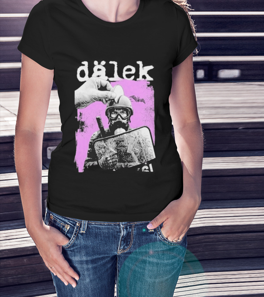 Dalek Brilliance Moon Tour Riot Gear Gas Mask T-Shirt