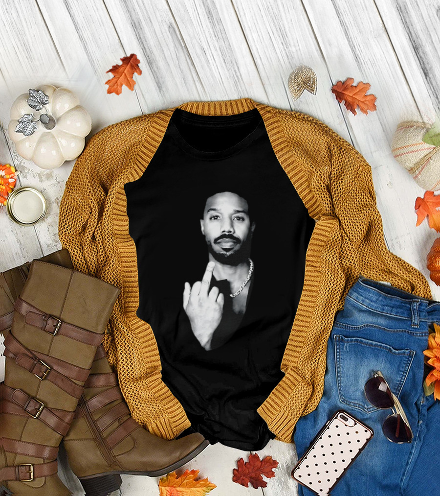 Michael B. Jordan best actor 2026 Oscar middle finger T-Shirt