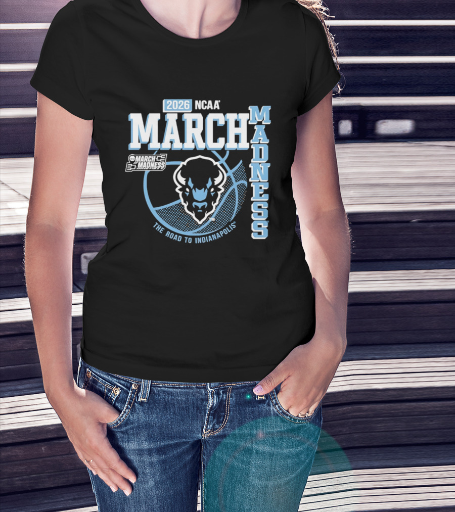 2026 NCAA March Madness Howard The Road To Indianapolis T-Shirt