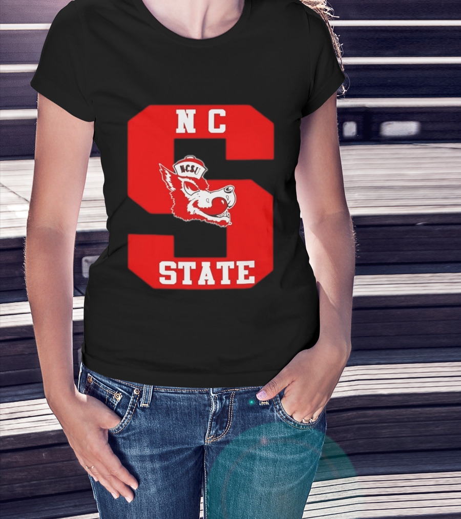 NC State Wolfpack NCSU Red Wolf T-Shirt