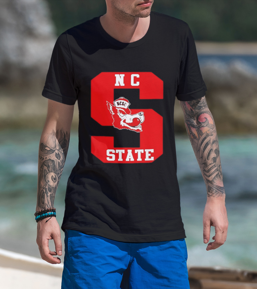 NC State Wolfpack NCSU Red Wolf T-Shirt