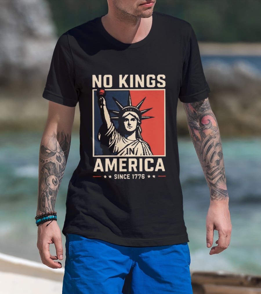 No Kings America Statue Since 1776 Comfort Colors® T-Shirt