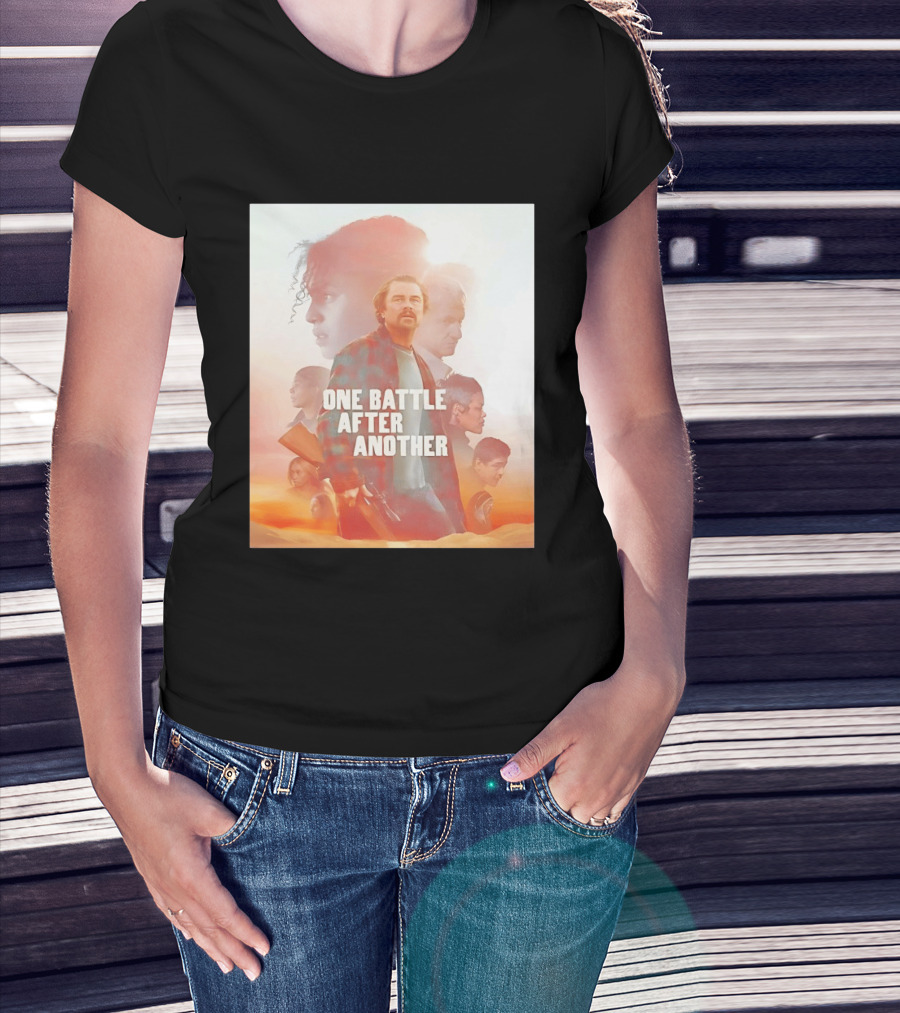 One Battle After Another Dramatic Ensemble Journey 2026 T-Shirt