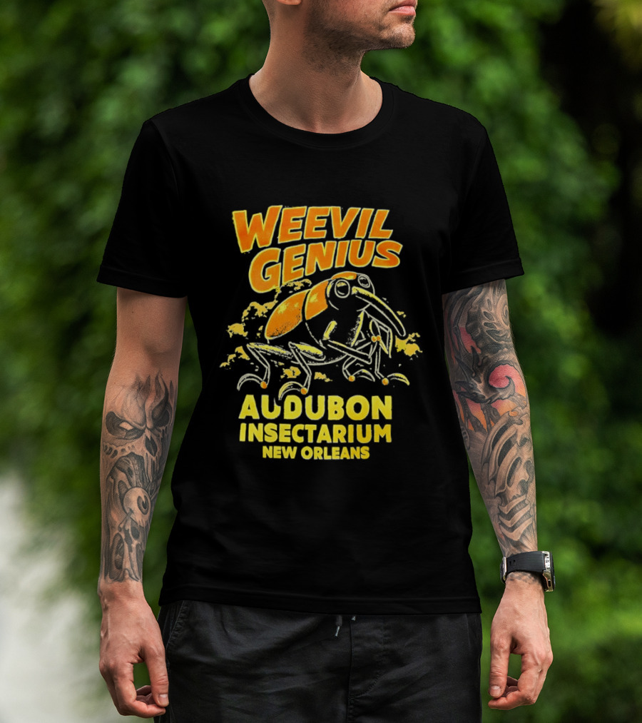Weevil Genius Audubon Insectarium New Orleans Insect T-Shirt