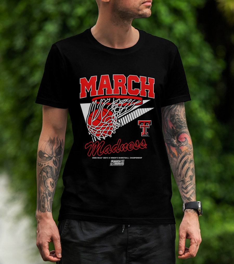 Texas Tech Red Raiders March Madness 2026 Basketball Championship T-Shirt