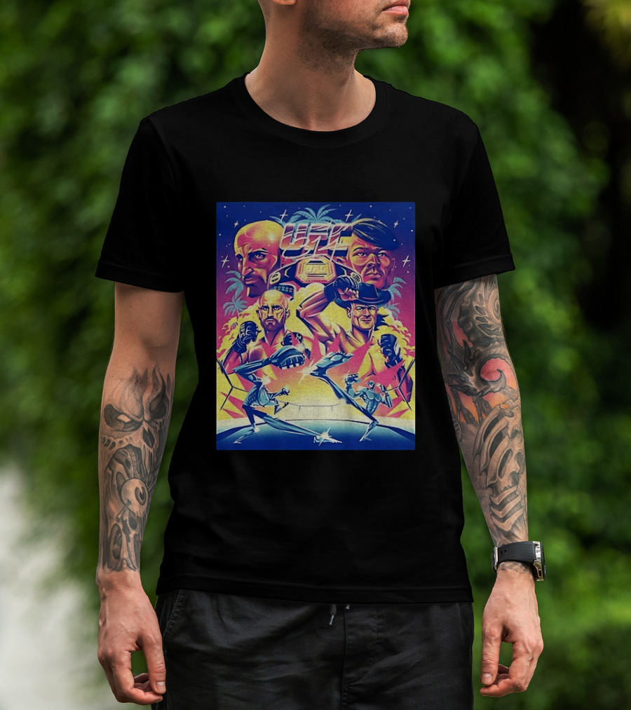 UFC 314 Alexander Volkanovski Vs Diego Lopes Retro Fight T-Shirt