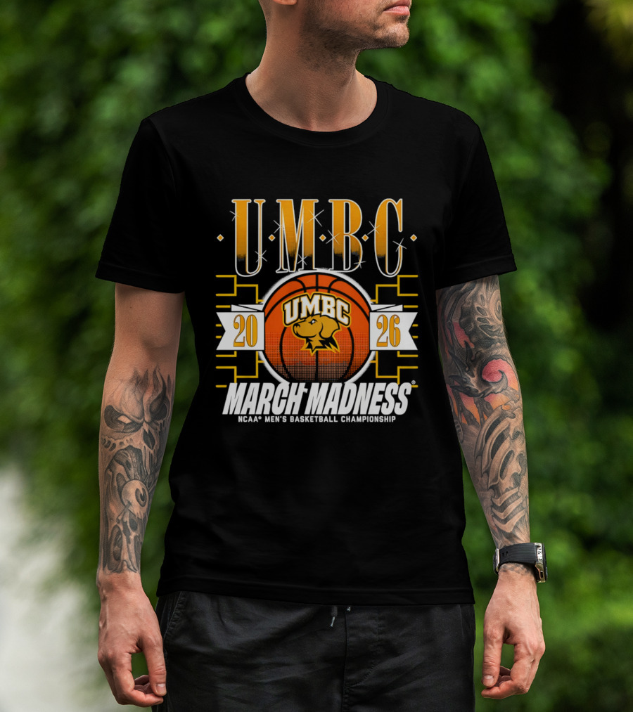 UMBC Retrievers 2026 NCAA Men's Basketball March Madness Championship T-Shirt