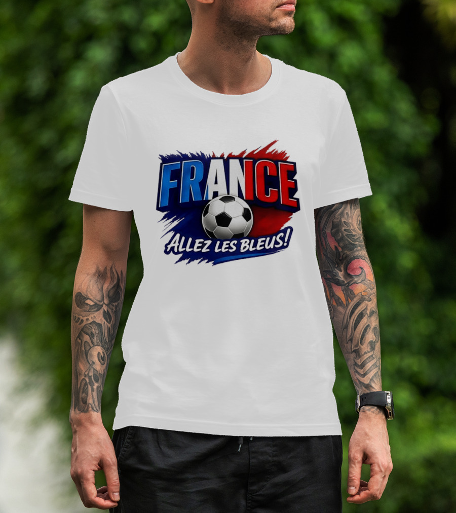 France Allez Les Bleus Soccer FIFA World Cup 2026 T-Shirt