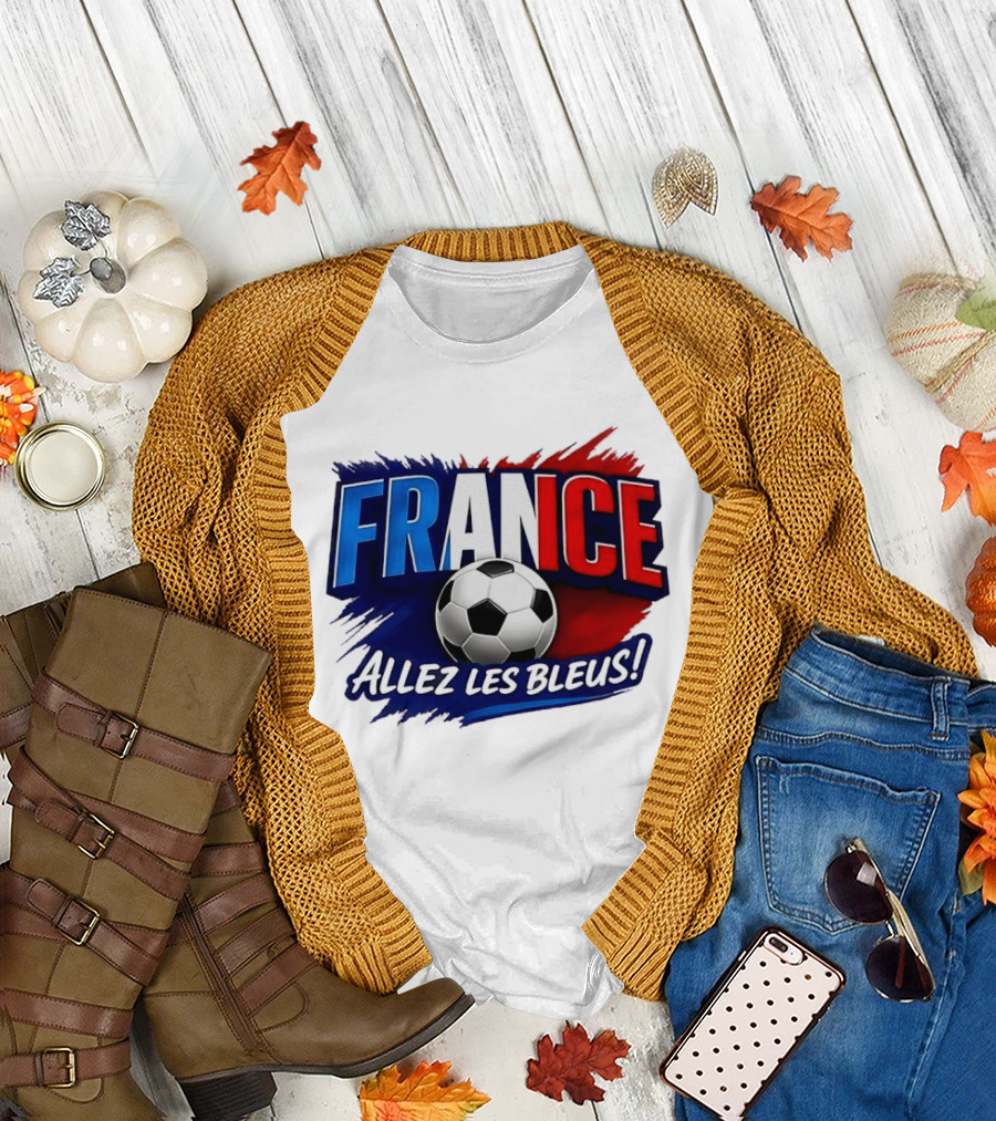 France Allez Les Bleus Soccer FIFA World Cup 2026 T-Shirt