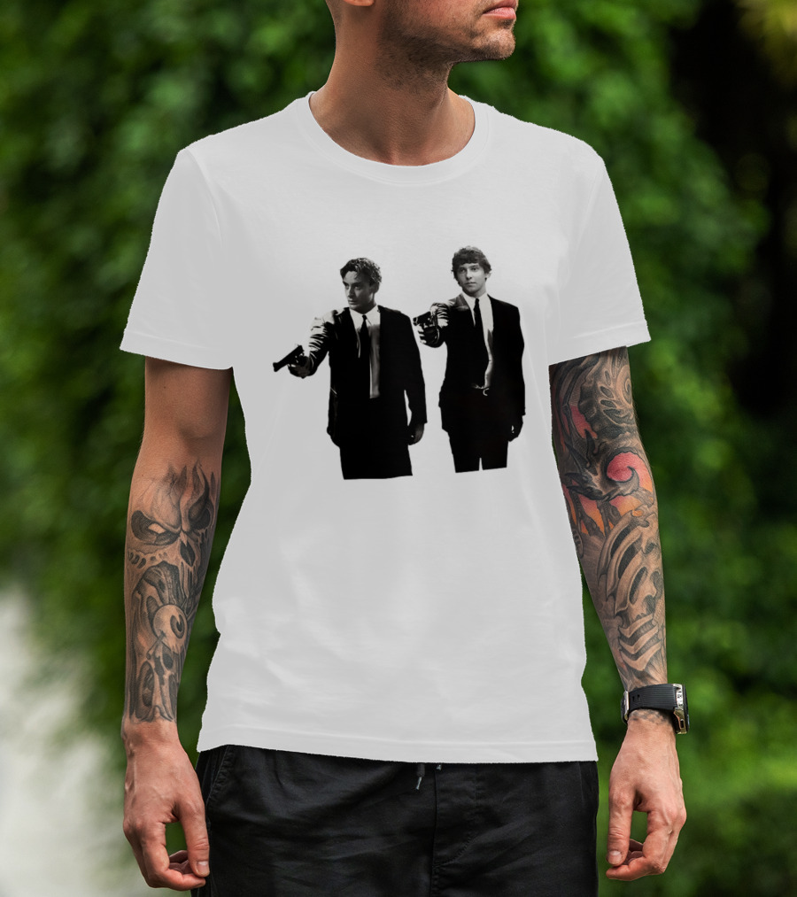 George Russell Kimi Antonelli Pulp Fiction Racing Showdown T-Shirt