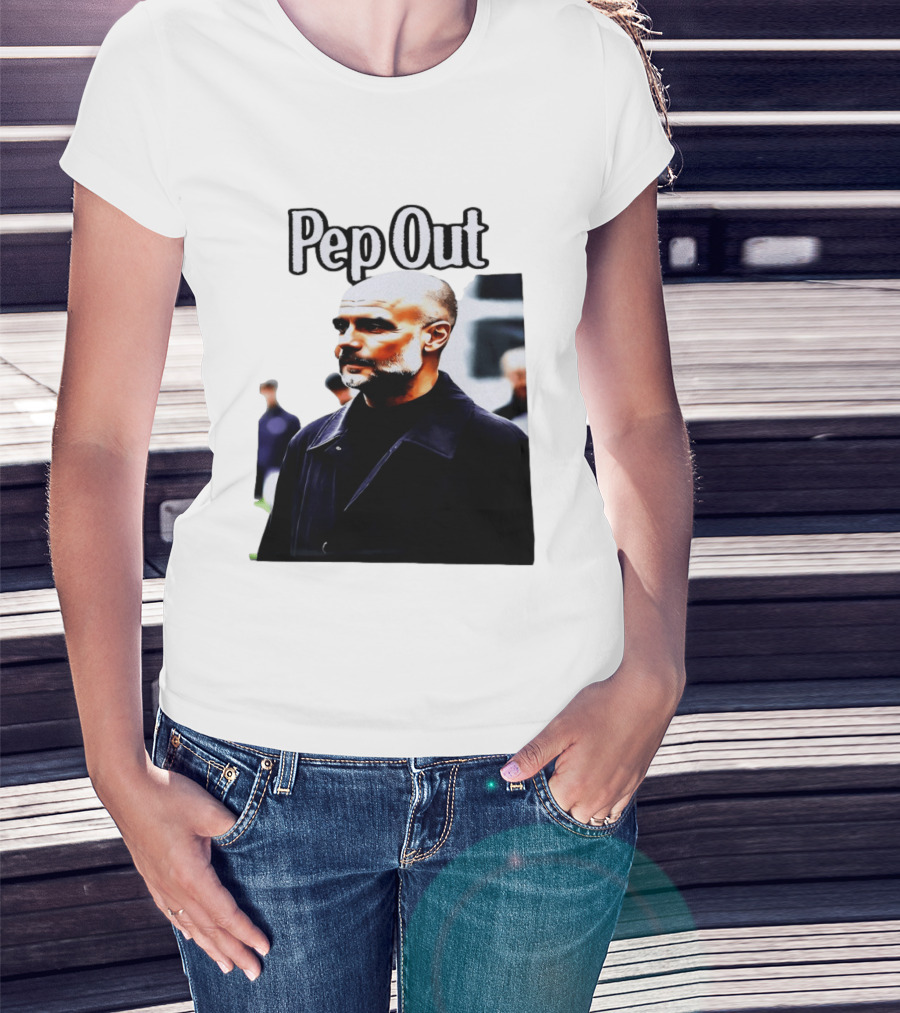 Pep Out Football Manager Critique T-Shirt