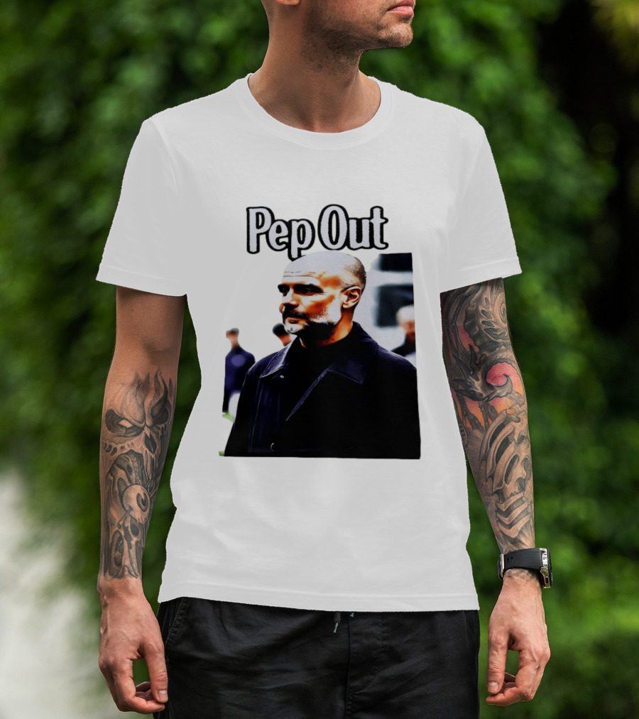 Pep Out Football Manager Critique T-Shirt