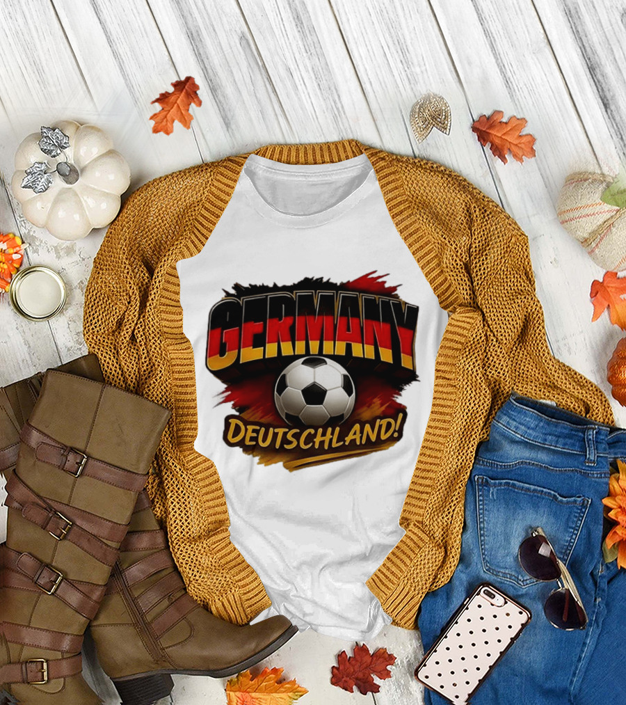 Germany Deutschland Soccer FIFA World Cup 2026 Soccer Ball T-Shirt