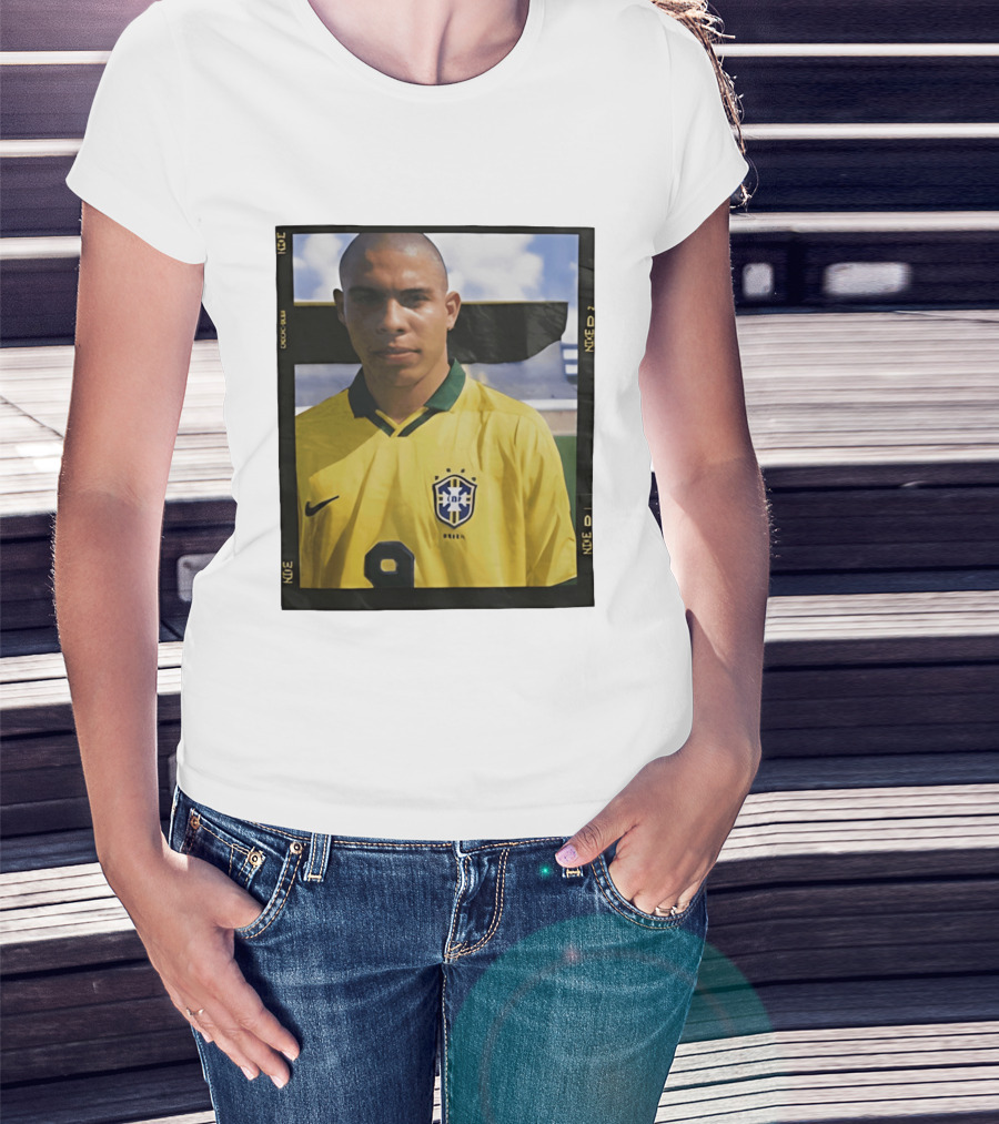 Brazil 2026 Ronaldo Nazario Heritage Nike 9 Jersey T-Shirt
