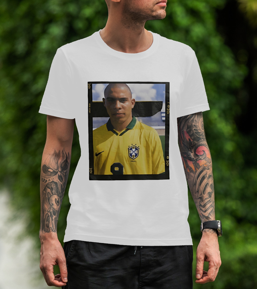 Brazil 2026 Ronaldo Nazario Heritage Nike 9 Jersey T-Shirt