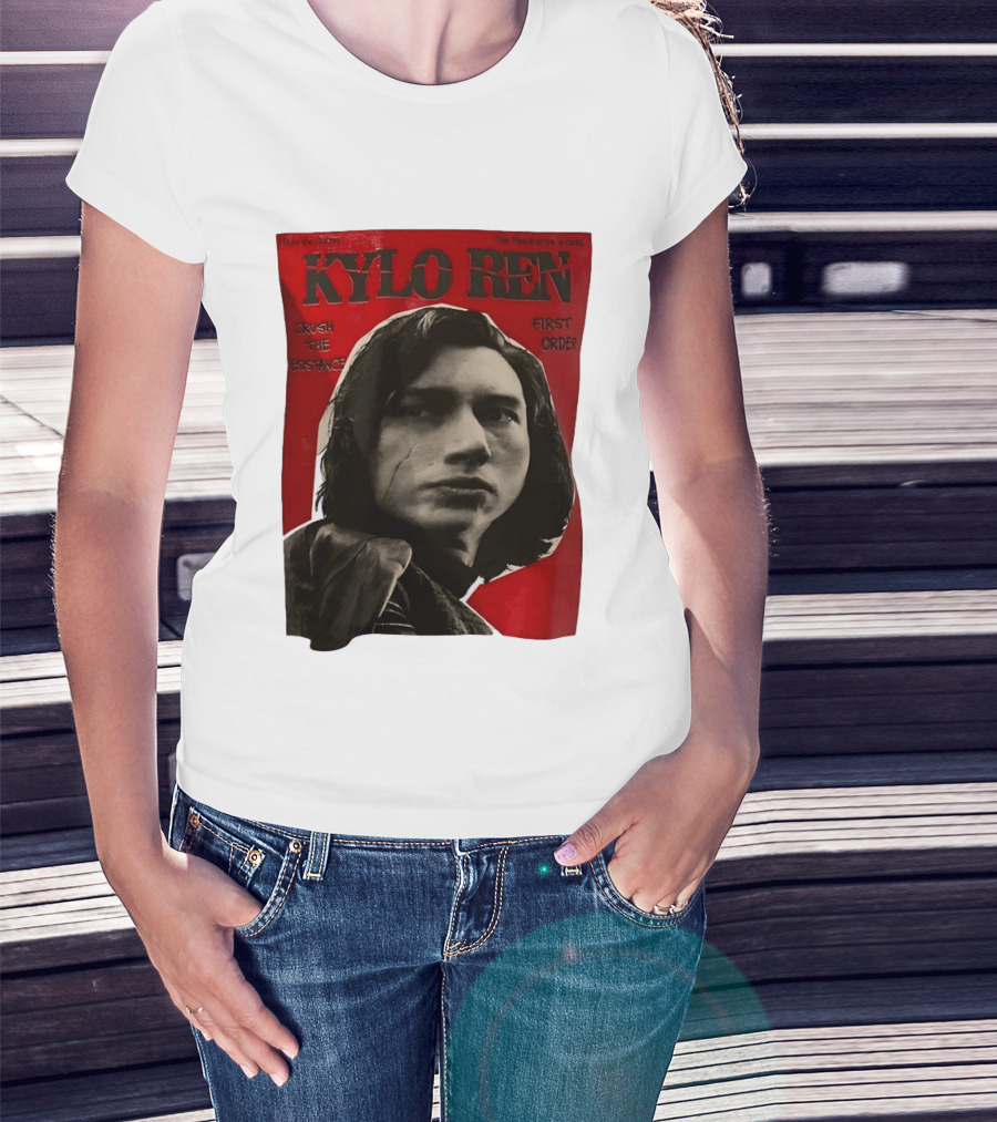 Kylo Ren Crush The Resistance First Order Rule The Galaxy T-Shirt