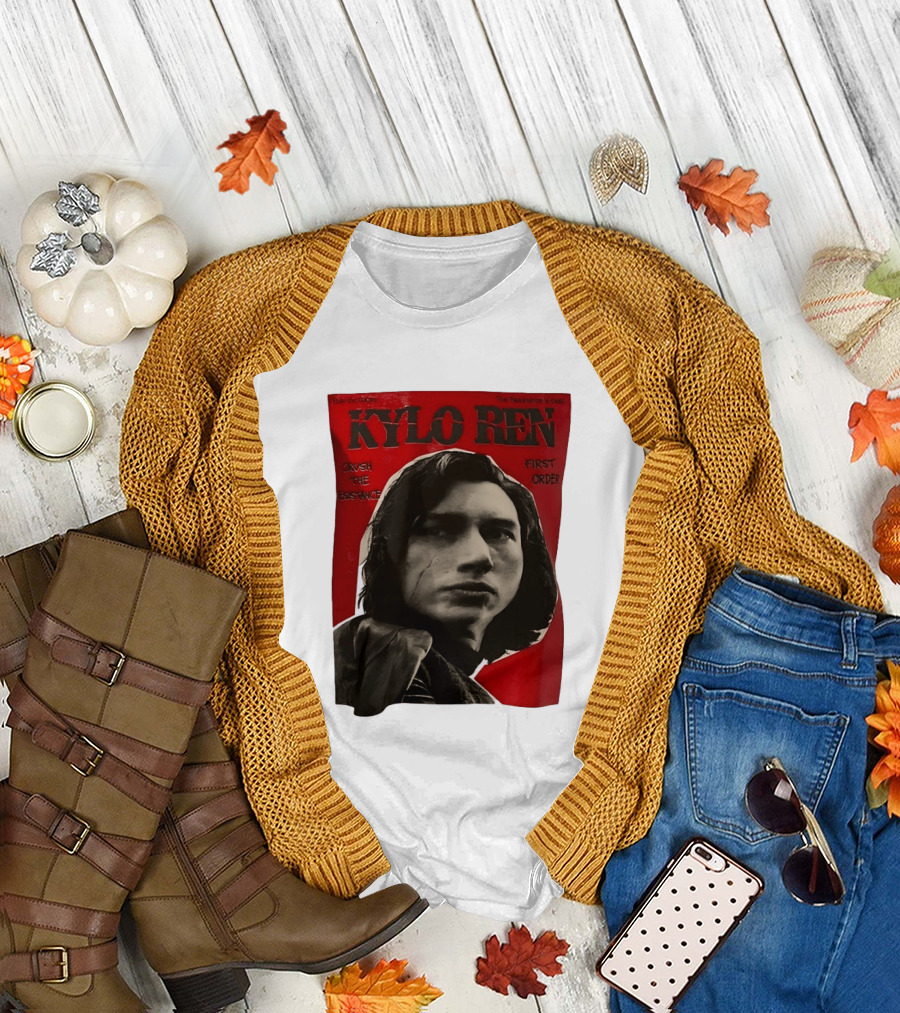 Kylo Ren Crush the Resistance First Order Rule the Galaxy T-Shirt