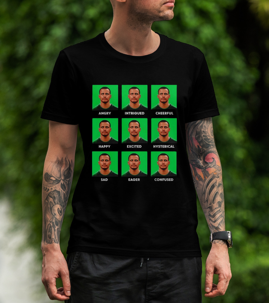 Faces Of Mazzulla Different Expressions T-Shirt