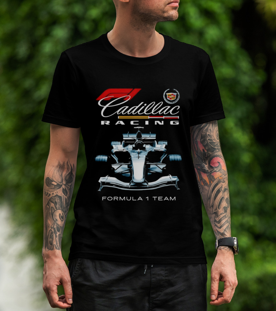 Cadillac Racing Formula 1 Team Motorsport 2026 T-Shirt