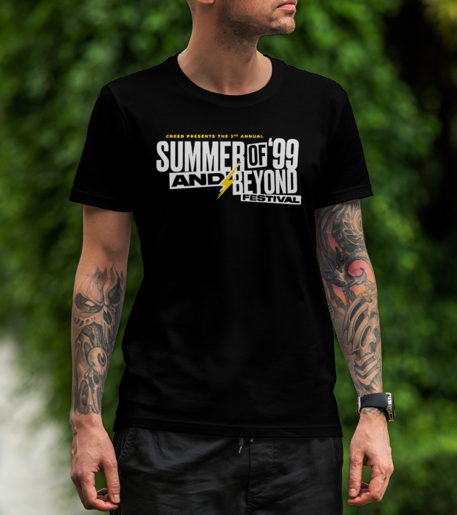 Creed Presents Summer Of '99 And Beyond Festival 3rd Annual T-Shirt