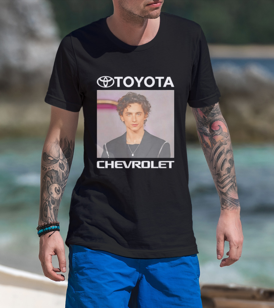 Timothée Chalamet Toyota Chevrolet Collaboration T-Shirt